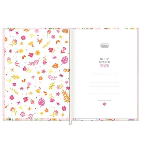 Agenda Anual Tilibra Charme - TILIBRA