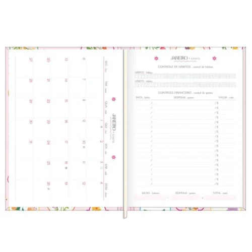 Agenda Anual Tilibra Charme - TILIBRA