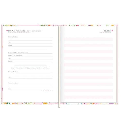 Agenda Anual Tilibra Charme - TILIBRA