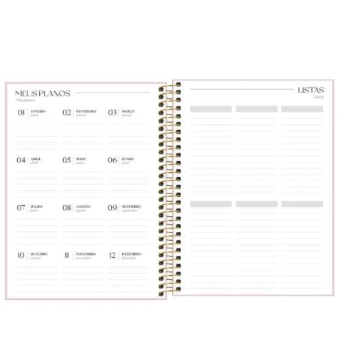 Agenda Anual Vanilla 176 Fls - Tilibra