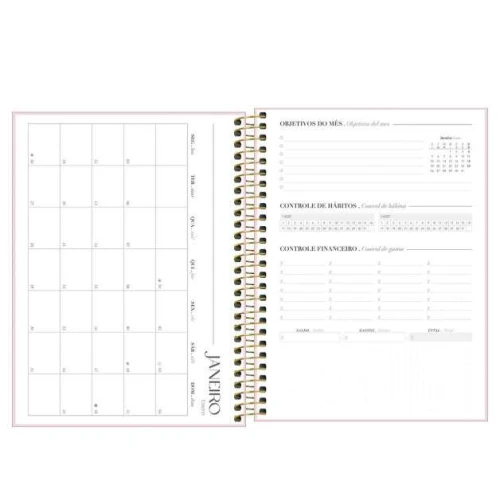 Agenda Anual Vanilla 176 Fls - Tilibra
