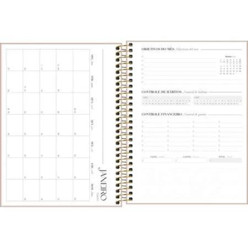 Agenda Anual Vanilla 176 Fls - Tilibra