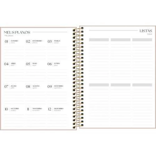 Agenda Anual Vanilla 176 Fls - Tilibra