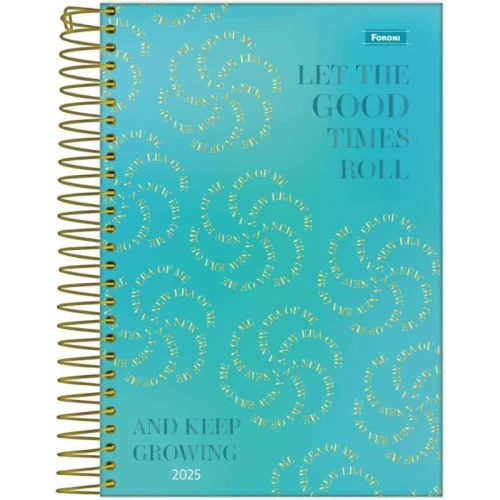 Agenda Espiral Anual Blush Foroni 176 Fls