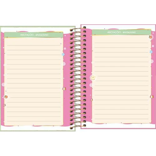 Agenda Espiral Anual CapyClub 176 Folhas - Tilibra