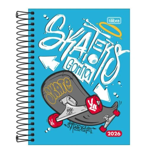 Agenda Espiral Anual D+ 176 Folhas - Tilibra