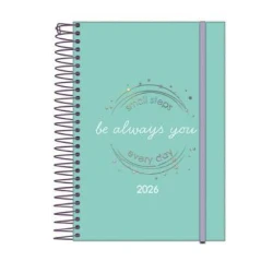 Agenda Espiral Anual Fluor Mix Soft Foroni 176 Fls