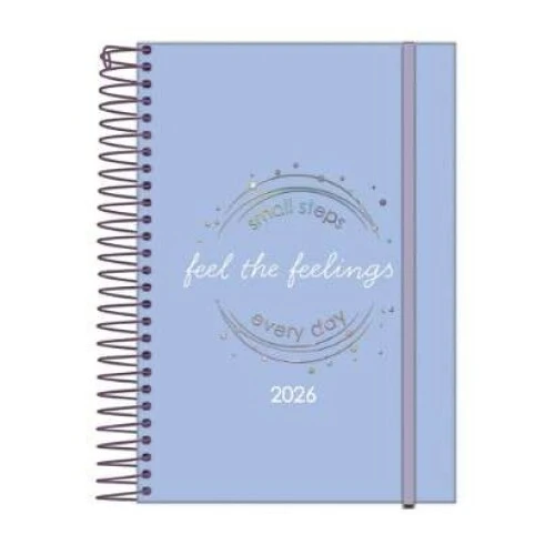 Agenda Espiral Anual Fluor Mix Soft Foroni 176 Fls