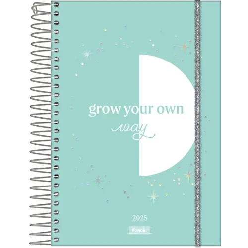 Agenda Espiral Anual Fluor Mix Soft Foroni 176 Fls