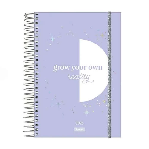 Agenda Espiral Anual Fluor Mix Soft Foroni 176 Fls