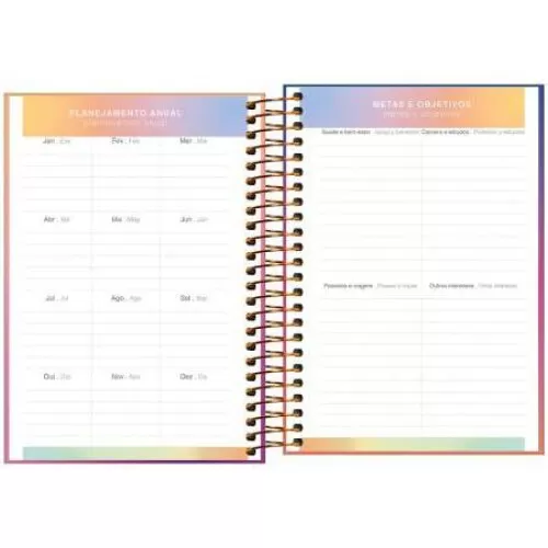 Agenda Espiral Anual Great 176 folhas - Tilibra