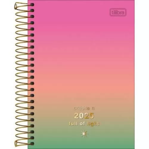 Agenda Espiral Anual Great 176 folhas - Tilibra