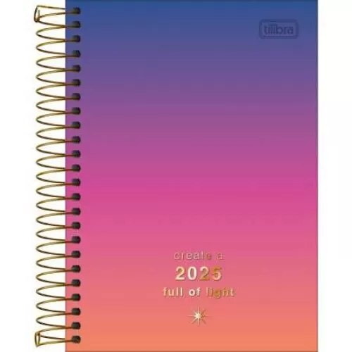 Agenda Espiral Anual Great 176 folhas - Tilibra