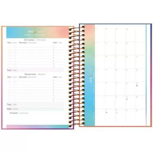 Agenda Espiral Anual Great 176 folhas - Tilibra