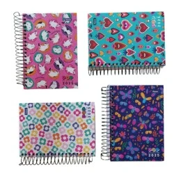 Agenda Espiral Anual Pop Collection Foroni 176 Fls