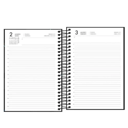 Agenda Espiral Anual Spot 200 folhas - Tilibra