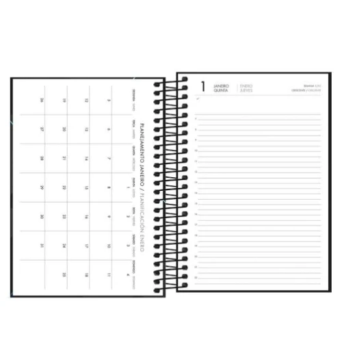 Agenda Espiral Anual Spot 200 folhas - Tilibra