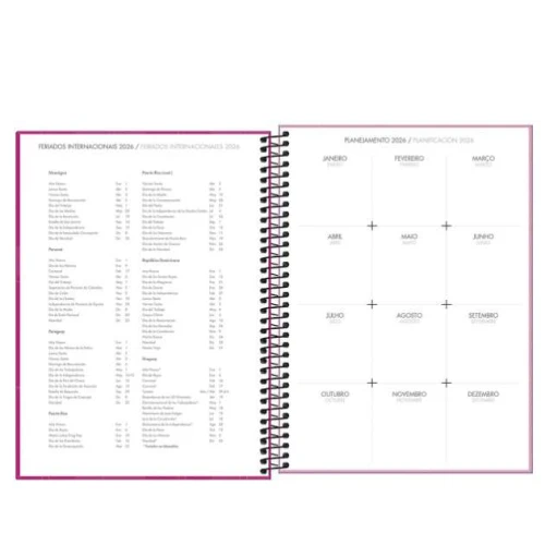 Agenda Espiral Anual Spot 200 folhas - Tilibra