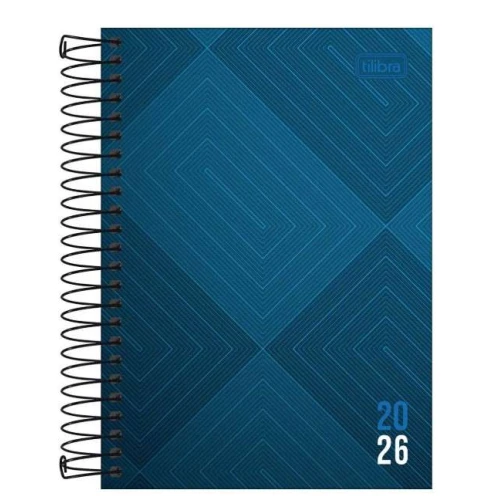 Agenda Espiral Anual Zip 176 folhas - Tilibra