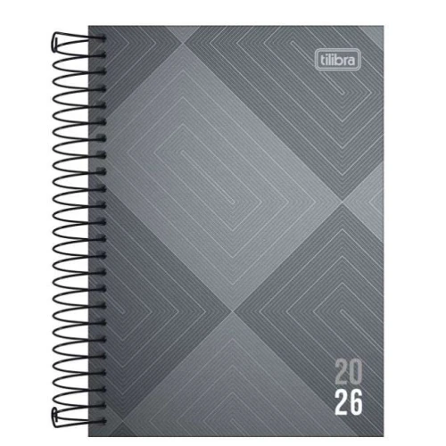 Agenda Espiral Anual Zip 176 folhas - Tilibra