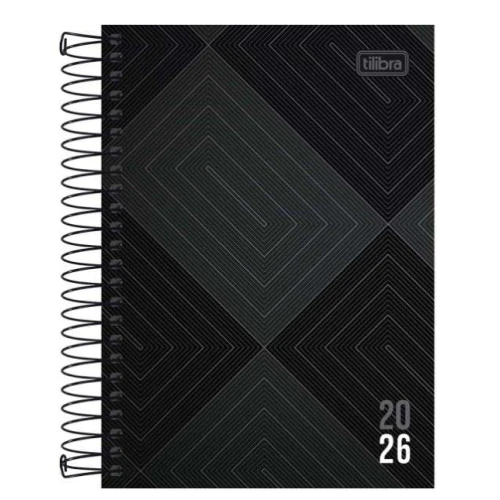 Agenda Espiral Anual Zip 176 folhas - Tilibra