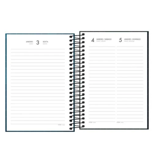 Agenda Espiral Anual Zip 176 folhas - Tilibra