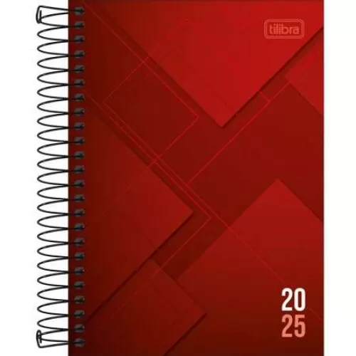 Agenda Espiral Anual Zip 176 folhas - Tilibra