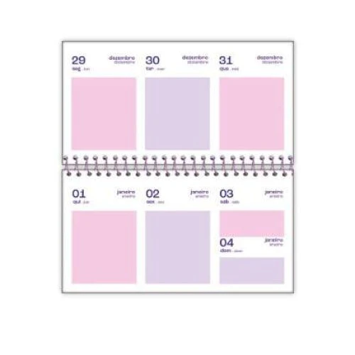 Agenda Semanal Bolso Cosmos 64 folhas - Foroni
