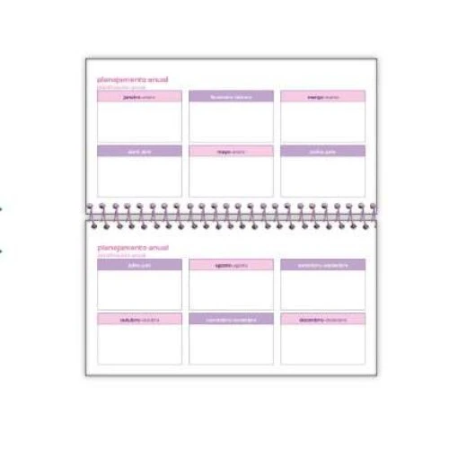 Agenda Semanal Bolso Cosmos 64 folhas - Foroni