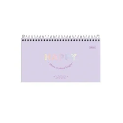 Agenda Semanal Bolso Happy 64 folhas - Tilibra