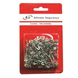 Alfinete de Segurança Kit Niquelada 00