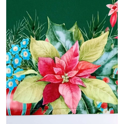 Americano de Natal Pássaro Verde 44x34cm unidade - NSW