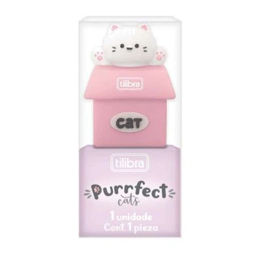Apontador Purrfect Cats - Tilibra Apontador Purrfect Cats - Tilibra