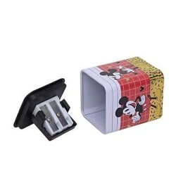 Apontador com Depósito Latinha Duplo Mickey - Molin