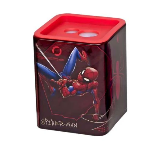 Apontador com Depósito Latinha Homem Aranha - Molin Apontador com Depósito Latinha Homem Aranha - Molin