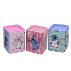 Apontador com Depósito Latinha Stitch - Molin