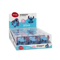 Apontador com Depósito Stitch 3D - Molin
