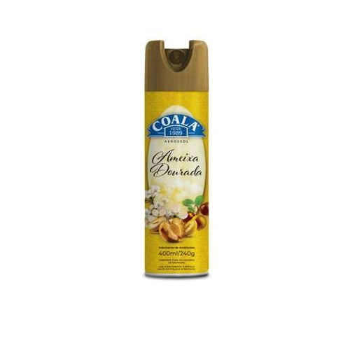 Aromatizante Spray Ameixa Dourada 400ml - Coala Aromatizante Spray Ameixa Dourada 400ml - Coala
