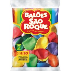 Balão No.6,5 Colorido São Roque