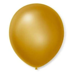 Balão No.7 Cintilante Dourado São Roque