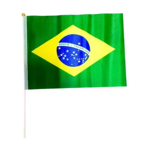 Bandeira do Brasil de Tecido 20X28cm - Mares