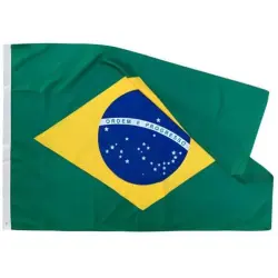Bandeira do Brasil de Tecido 50x70cm - Mares