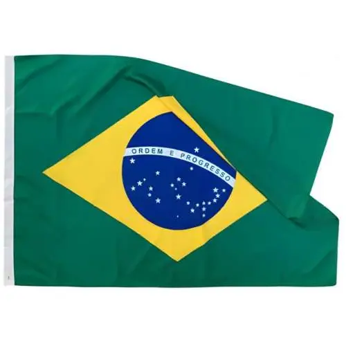 Bandeira do Brasil de Tecido 50x70cm - Mares