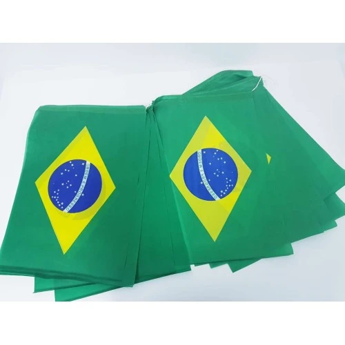 Bandeirola do Brasil Tecido 35x45cm - LCC