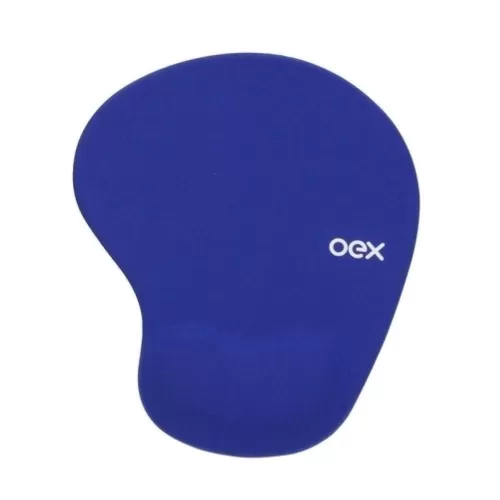 Base Mouse Apoio em Gel Azul MP-200 - OEX
