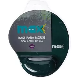 Base Mouse Apoio em Gel Verde - Maxprint