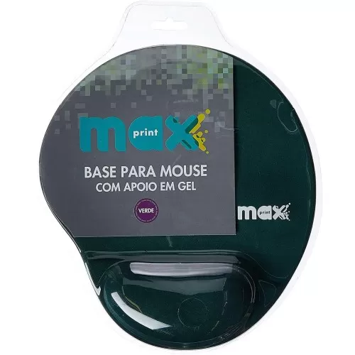 Base Mouse Apoio em Gel Verde - Maxprint