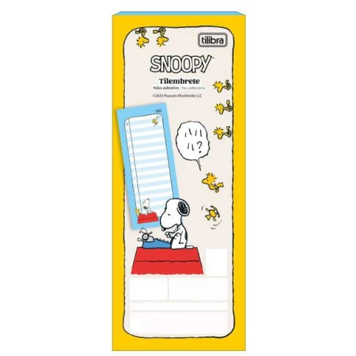 Bloco Adesivo Anotações Snoopy -Tilibra