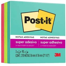 Bloco Post It 3X90 c/3 Coleção supernova