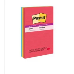 Bloco Post It 3x90 101mm x152mm Coleção Diversão - 3M